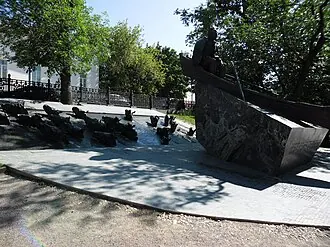 Памятник Шолохову (Москва, Гоголевский бульвар) — фото 2