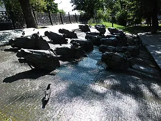 Памятник Шолохову (Москва, Гоголевский бульвар) — фото 3