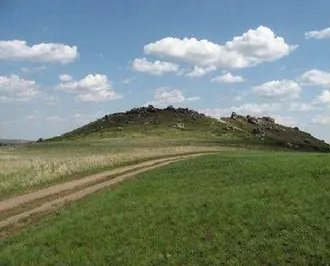Камышинские горы Уши и Лоб