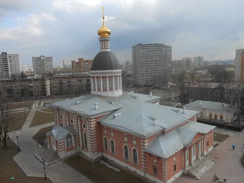 Храм Рождества Христова на Рогожском кладбище