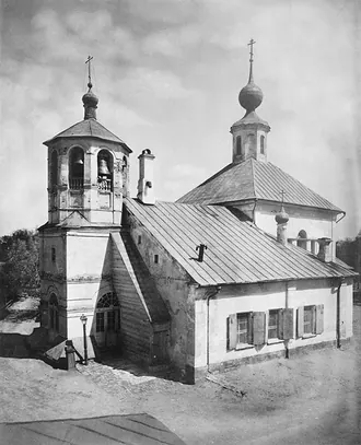 Церковь Тихвинской Божьей Матери на Бережках