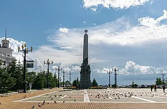 Памятник героям гражданской войны на Дальнем Востоке