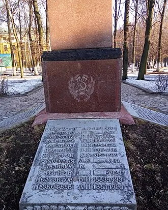 Стела героям Гражданской войны (Рязань) — фото 4