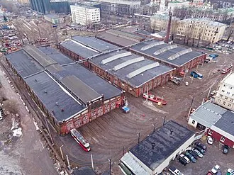 Трамвайные парки Санкт-Петербурга