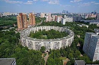 Круглые дома в Москве