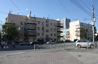 Жилой комплекс в районе железнодорожного вокзала (Новосибирск)