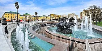 Фонтанный комплекс на Манежной площади — фото 2