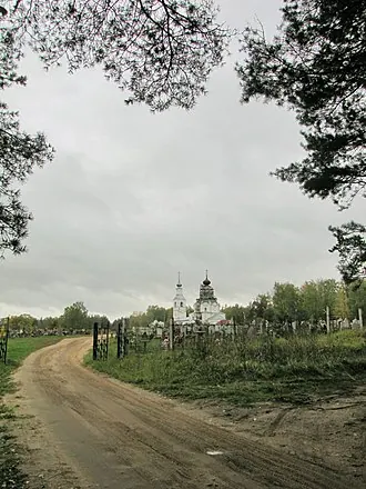 Сретенский храм на погосте Новый Никола