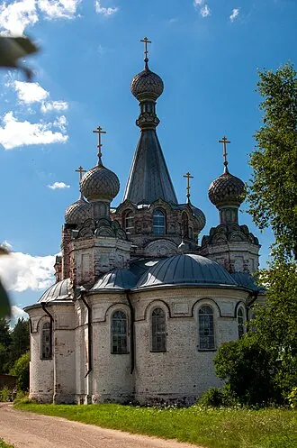 Церковь Успения Пресвятой Богородицы в селе Густомесово