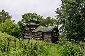 Церковь Ильи Пророка из села Верхний Березовец