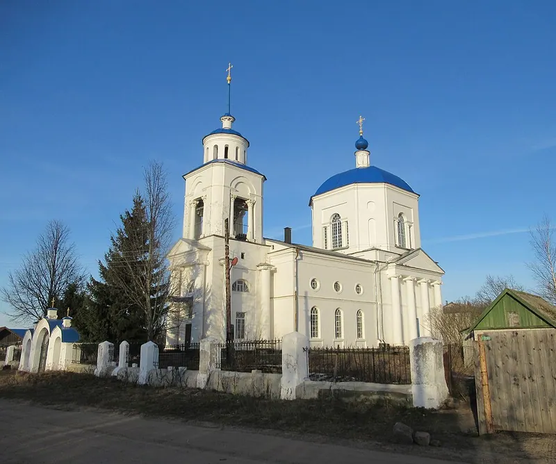 Знаменская церковь в Ильинском (Лихославльский муниципальный округ)