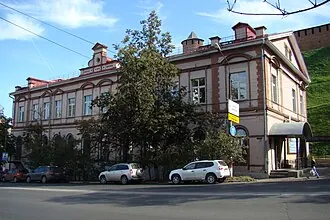 Городской торговый корпус, выстроенный на пожертвования Николая Александровича Бугрова