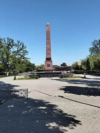 Обелиск героям Гражданской войны