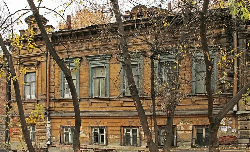 Дом, в котором жил врач Петр Николаевич Михалкин