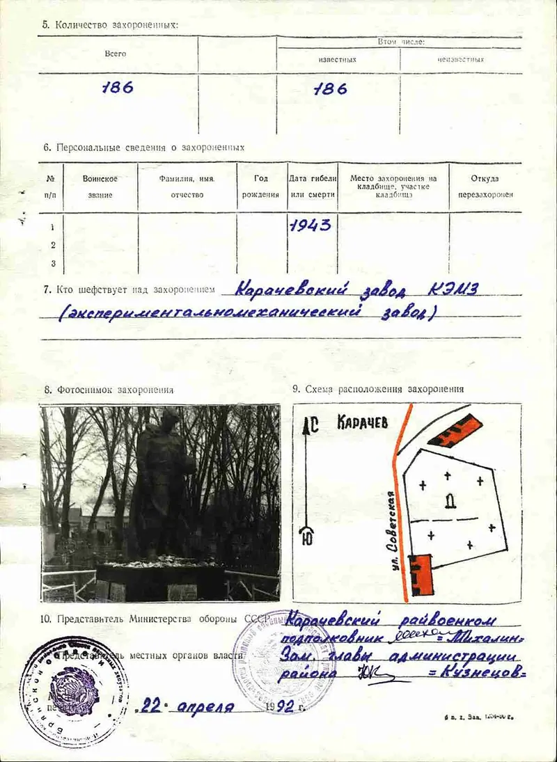 Братская могила советских воинов (Карачев)