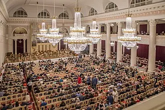 Большой зал Санкт-Петербургской филармонии