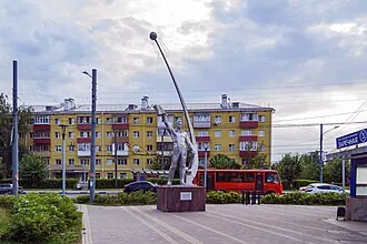 Памятник лётчику-космонавту Комарову (Нижний Новгород)