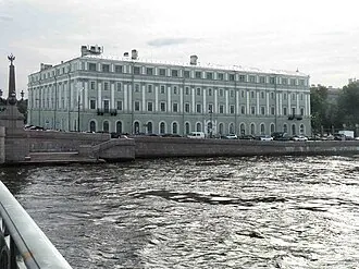 Служебный корпус Мраморного дворца