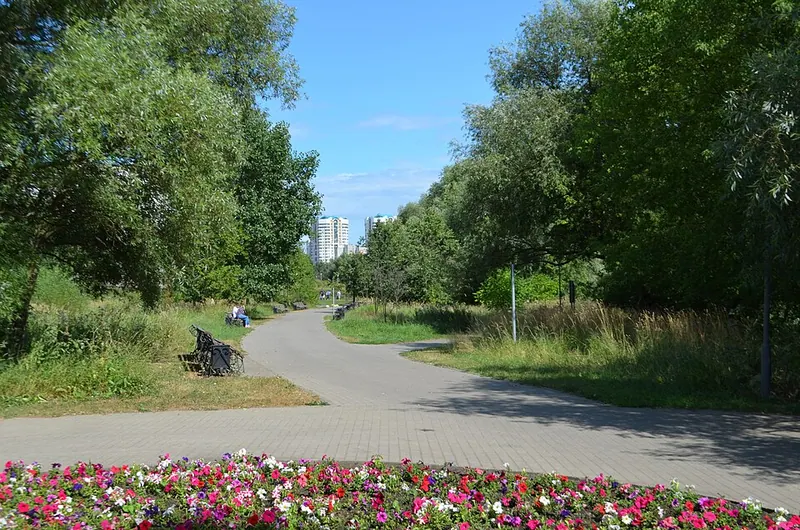 Парк в пойме реки Городни