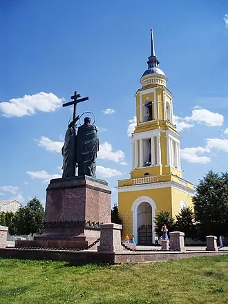 Колокольня Ново-Голутвина монастыря — фото 2