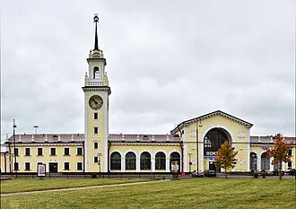 Выборгский железнодорожный вокзал (1953) — фото 2