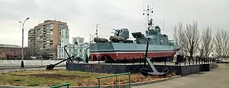Памятник морякам Волжской и Каспийской военных флотилий — фото 2