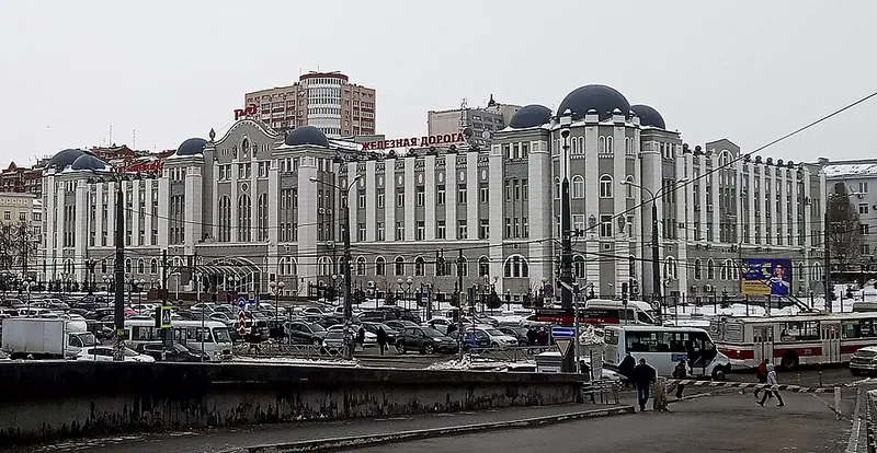 Здание управления Куйбышевской железной дороги