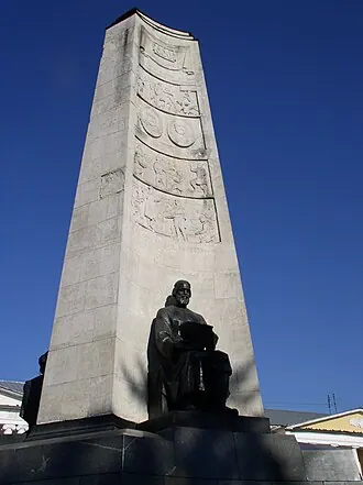 Монумент в честь 850-летия города Владимира