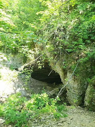 Охлебининская гипсовая пещера