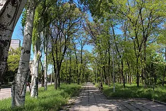 Парк железнодорожной станции Запорожье-II — фото 2