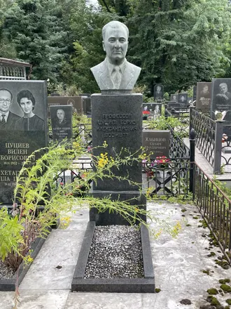 Могила Бориса Александровича Цуциева
