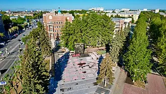 Мемориал уралмашевцам, погибшим в годы Великой Отечественной войны