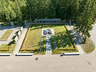 Мемориал советским воинам при въезде в Выборг